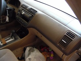 2003 HONDA CIVIC LX BEIGE COUPE 17L AT A18837
